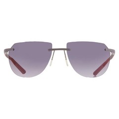 McLaren Gray Gradient Irregular Unisex Sunglasses MLMS-85S01 C01 57