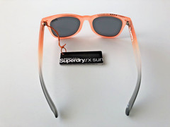 NEW SUPERDRY SUPERFARER 150 SUNGLASSES Grey / Orange