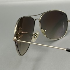Ray-Ban RB 3362 Cockpit 003/32 Sunglasses Silver Gradient 59-14 Used