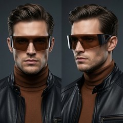 Sunglasses Music Festival Shades Hip Hop Rapper Cholo Gang Stylish Men Glasses