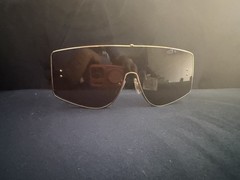 DOLCE N GABBANA DG2305 02 87 Gold Dark Grey 44 mm Men’s Sunglasses