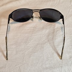 Maui Jim Mariner MJ 157 2M Matte Black Metal Frame, Made In ITALY, NEEDS REFURB
