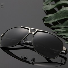 Aluminium HD Polarized Photochromic Sunglasses Pilot Men Eyewear Driving Glasses