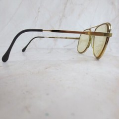 Stuart Sunglasses Frame Unisex Adults Polished Gold Metal Full Rim Square 135