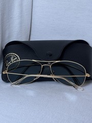 Ray-Ban RB-3362 Cockpit Aviator Blue Mirrored Lens Sunglasses, 112/17-56 -14
