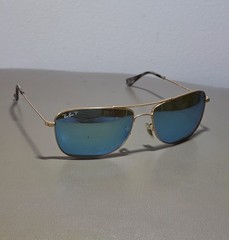 Ray-Ban RB3543 Chromance Matte Gold Sunglasses Frame 112/A1 59-16mm