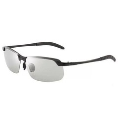 Photochromic Sunglasses Men Polarized Driving Chameleon UV400 Day Night Vision
