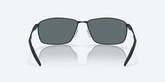 Costa Del Mar Sunglasses TURRET Matte Black / Blue Mirror POLARIZED 580P Lens