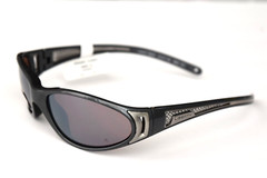 Liberty Sport Open Road Shiny Gunmetal Mirrored 61-17-140 #320 Sunglasses