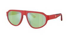 FERRARI SCUDERIA FZ6027U 758 55 Red Black Blue 57 mm Men’s Sunglasses