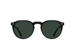Raen Remmy 52 Polarized Unisex Retro Sunglasses Black with G15 Lens