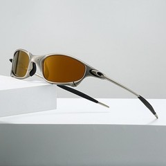 Oakley X Metal Juliet Cyclops Sunglasses Ruby Polarized Glass Titanium Goggles.