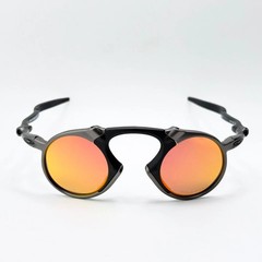 Oakley Madman OO6019 X-Metal Dark Carbon Ruby Polarized SunglassesIN BOX