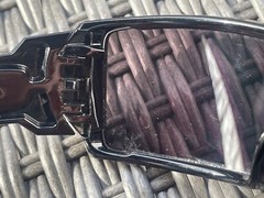 Used Oakley Oil Rig II 03-460 – Polished Black Frame – Warm Grey Lenses