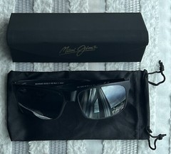 Maui Jim Red Sands MJ 432 2M Black Frame + Natural Grey Polarized Lenses