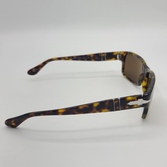 Persol 2803-S Brown Tortoise Sunglasses Polarized Made in Italy 24/57 | 58 [] 16