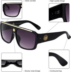 Men Sunglasses Designer Fashion Style Hip Hop Style Elegant Style New Model Rap