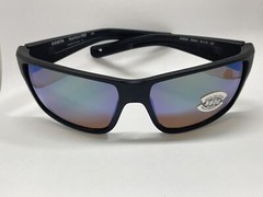 Costa Del Mar Reefton Pro sunglasses matte black frame green 580G glass lens