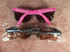 TWO PAIR ADULT UNITED STATES SECRET SERVICE NAME MARKED & USSS LOGOED SUNGLASSES