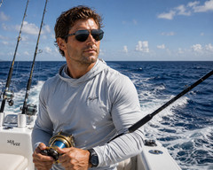 MAUI JIM KEAWĀWA POLAR Aviator MSRP$489~Dual Mirror Premium Lens Keawawa