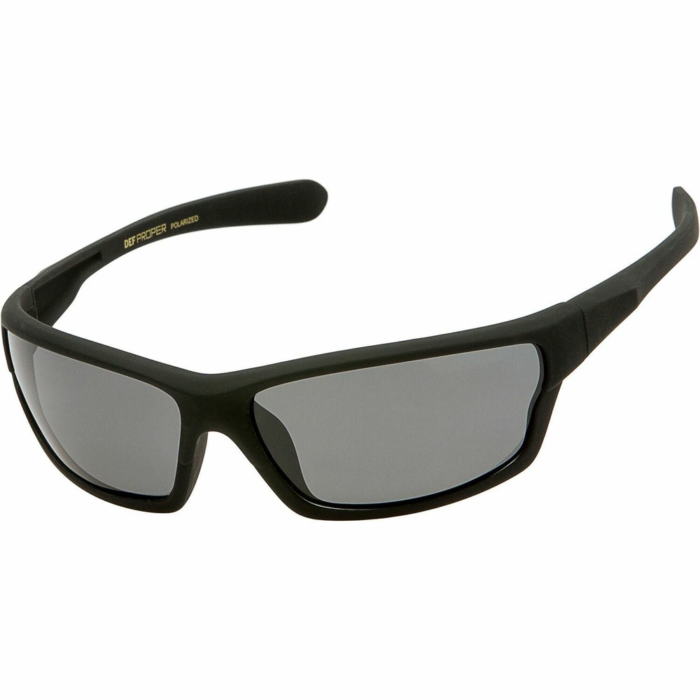 DEF Proper Polarized Sunglasses Mens Sport Running Fishing Golf Driving Glasses