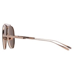 Valentino XVI G-15 Gold Flash Mirror Pilot Unisex Sunglasses VLS-100 B 64