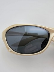 Columbia PFG Pacifica C04 Metallic White Frame Polarized Grey Lens Sunglasses
