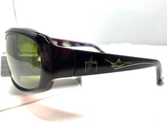 MAUI JIM YELLOW FIN GUY HARVEY MJ 234-11 SMOKE GREY W/ HT POLARIZED SUNGLASSES 9