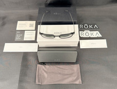 Roka Lewis MATTE BLACK Dark Carbon Polarized Sunglasses 51/18 – 143 USA NEW Open