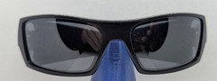 Oakley Gascan Sunglasses Black Gray Polarized Lenses