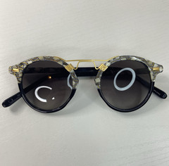 KREWE ST. Louis “Lundi” tortoise Gradient Lens Sunglasses
