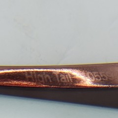 Bolle High Tail 10559 Polarized Sunglasses Copper Bronze Metal Frame Italy