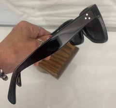 Alden Black Polarized I-SEA Square Plastic Frames Sunglasses Model # 22692071