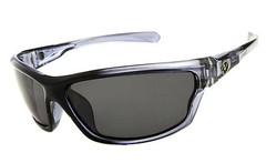 Mens Wrap Around Polarized Sunglasses UV400 Outdoor Sports – Crystal Black NT01