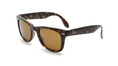 Ray-Ban Folding Wayfarer Havana Frame Brown Lens RB4105 710-50
