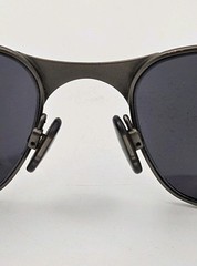 OAKLEY Metal Sports Wrap Sunglasses With Pouch