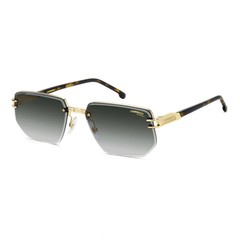 Carrera 1070/S 0NR Gold Brown Havana/Green Shaded Rectangular Men’s Sunglasses