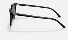 Ray-Ban Elliot Polished Black/Black Polarized 52 mm Sunglasses RB2197 901/48 52
