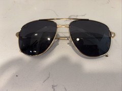 Gold Men’s Sunglasses 59mm 18mm 140mm Gold Cartie replicas ! New No Tags !