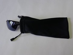 X-Loop Mens Designer Semi Rimless Color Mirrored Sport Sunglasses + Soft Bag