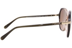 Coach CL825 HC8377U 540013 Sunglasses Women’s Olive/Beige/Brown Gradient 55-mm
