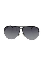 Christian Dior Men’s Teardrop Metal Sunglasses in SLV Black (6LBVK)