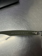 Ray-Ban New Wayfarer RB2132-F 6188 Blue/Green 55-18 Without case