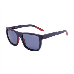 Aydicon Trendy solid Blue red Square Polarized Men’s Sunglasses UV 400 55