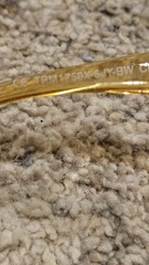 New True Religion Unisex Adults Sunglasses TRM1759X Golden Translucent