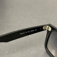 Ray-Ban RB2140 Original Wayfarer 901/32 Black Brown Gradient Sunglasses 50-22 It