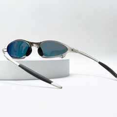 Oakley Penny X-Metal Sunglasses Silver Frame Ruby Lens Vintage RareIN BOX