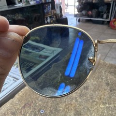 Ray-Ban P RB3447 Round Metal 112/58 50[]21 145 3P Polarized Sunglasses
