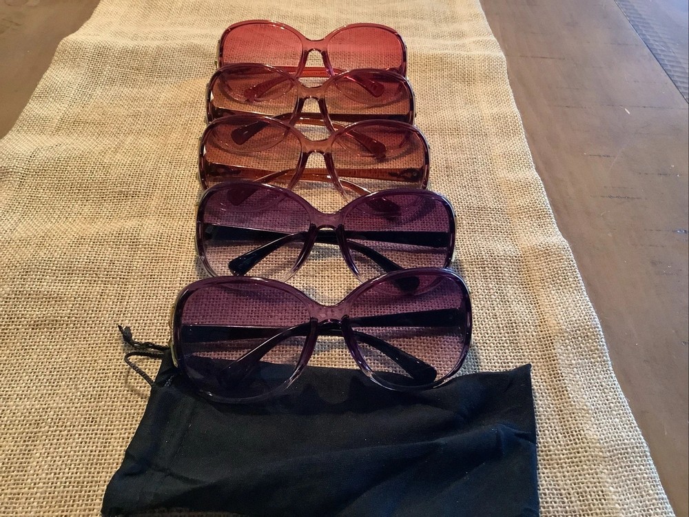 LADIES HDSHADES FASHION SUNGLASSES-VARIOUS COLORS-NEW WITH SILK COVER