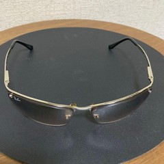 RayBan RB3186 Sunglasses Metal Frame Smoke Gradient Sports Style Rare Italy